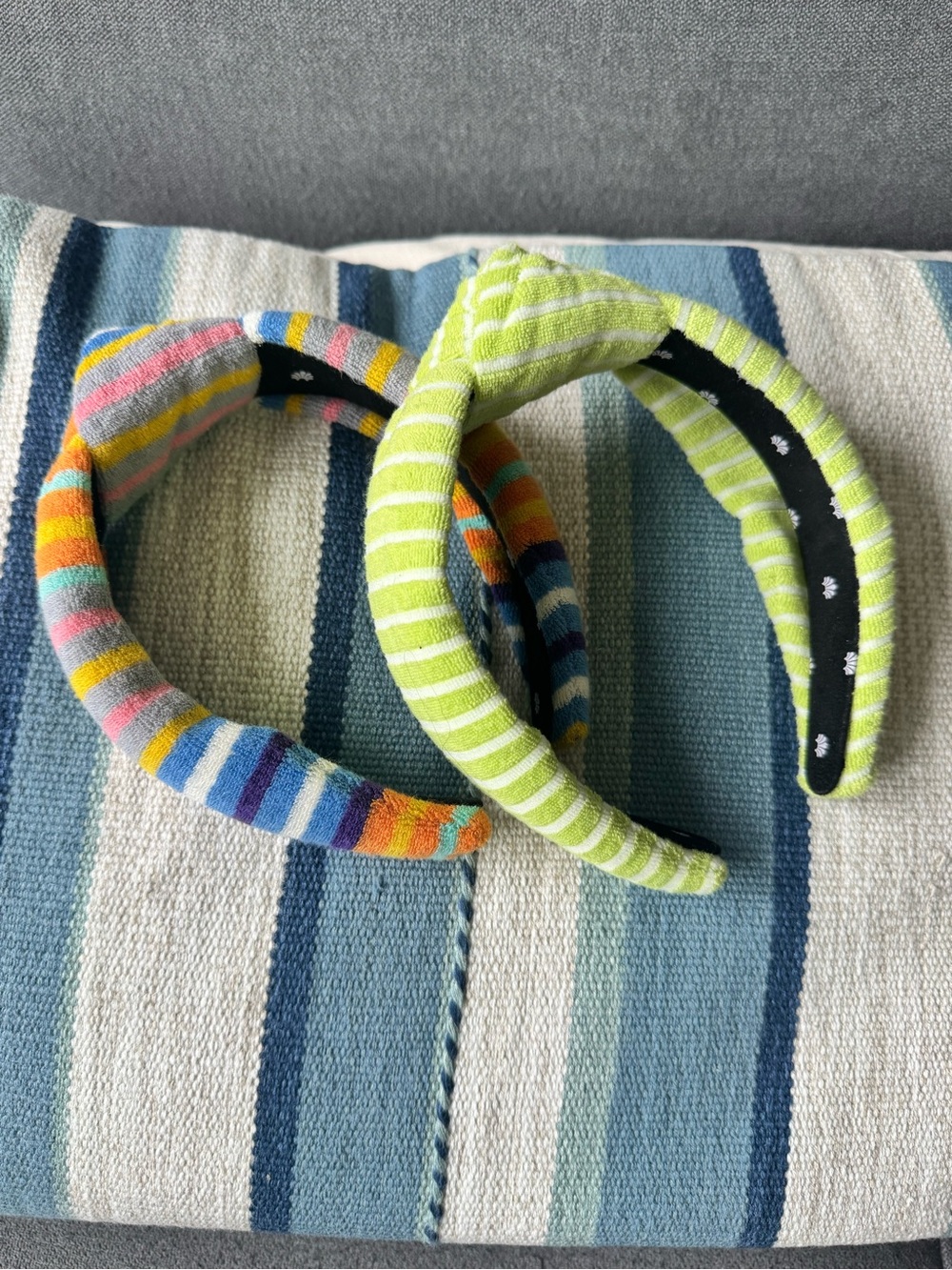 *SALE* NWOT Lele Sadoughi Striped Terry Headbands